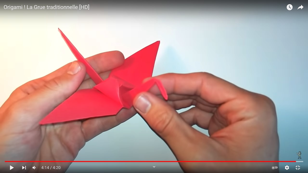 origami grue
